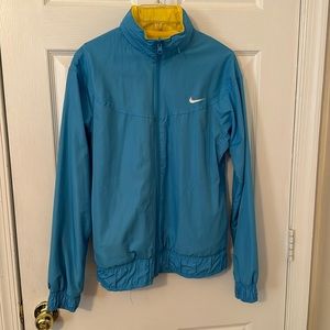 Nike Jacket Size S Color Blue White